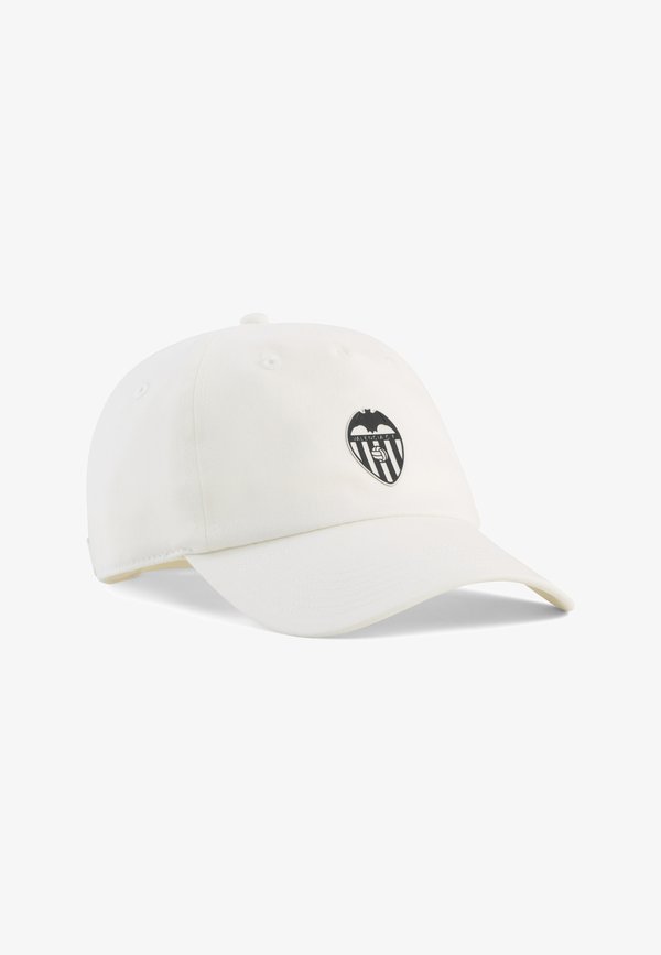 Puma VALENCIA CF FTBLCULTURE CAP UNISEX - Cap - warm white- black
