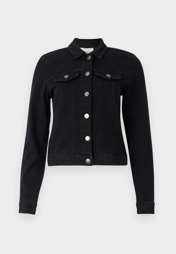 ONLY ONLMAGIC GUA - Denim jacket - washed black
