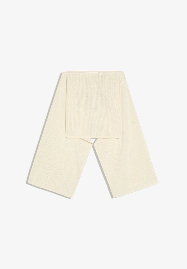 Bershka CAPE - CROPPED SWEATER - Jumper - sand