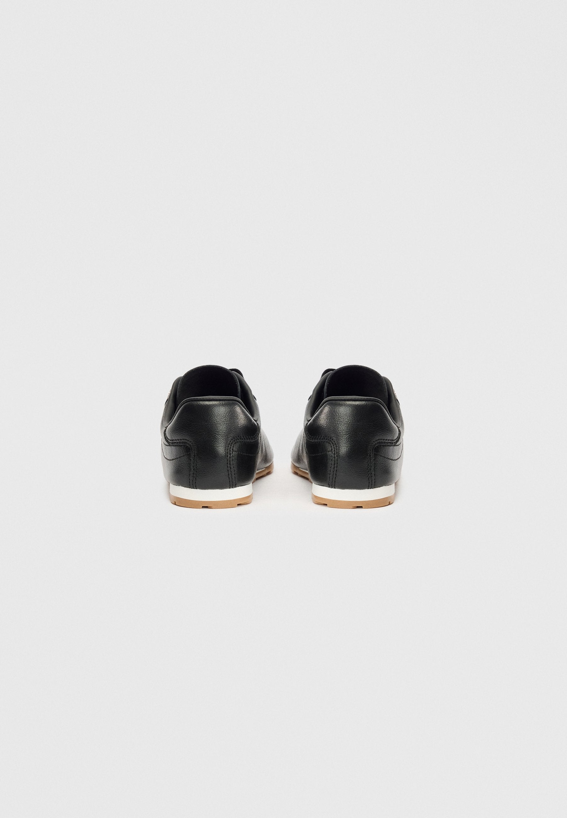 TH MONOGRAM LOW PROFILE LEATHER TRAINERS Media 3