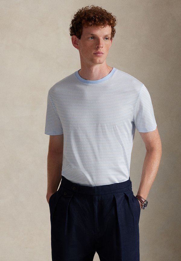 Polo Ralph Lauren STANDARD FIT STRIPED LISLE T-SHIRT
