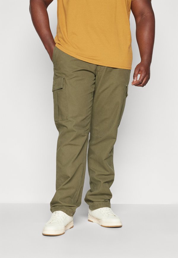 Jack & Jones Relaxed fit Plus Size - Cargo trousers - olive night