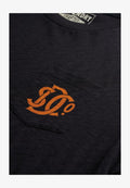 Superdry & Co THE MERCHANT STORE-GRAPHIC - Print T-shirt - lauren navy