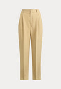 Polo Ralph Lauren HEMP PLEATED TAPERED PANT