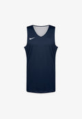 Nike Performance TEAM REVERSIBLE  - Top - obsidian / white