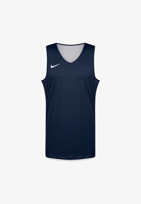 Nike Performance TEAM REVERSIBLE  - Top - obsidian / white