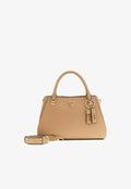Guess NOELLE LUXURY SATCHEL - Handbag - beige