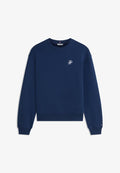 Tommy Hilfiger LOGO EMBROIDERY CREW NECK SWEATSHIRT - Sweatshirt - dark night navy