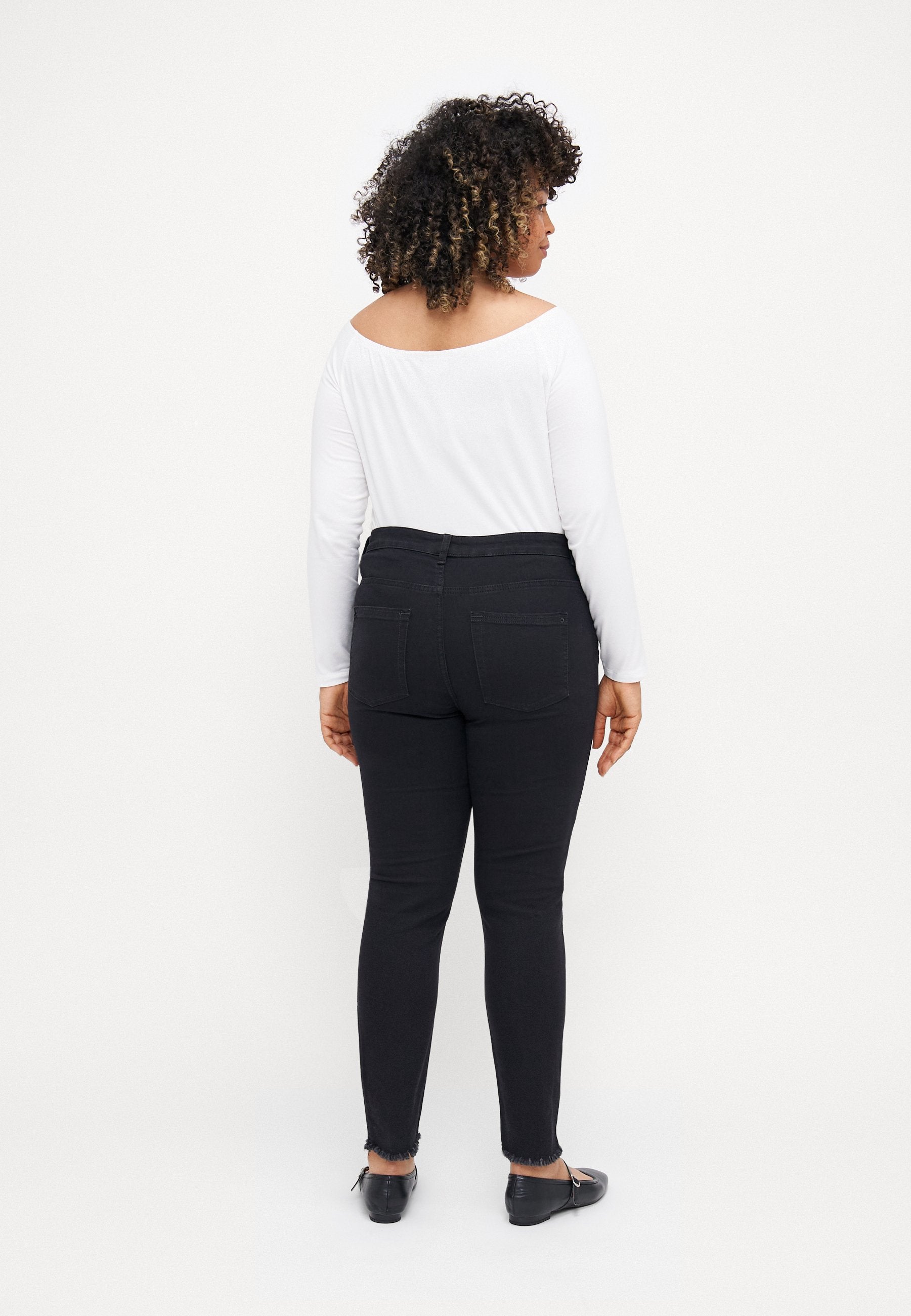 Skinny fit CARHUSH Mid waist Media 3