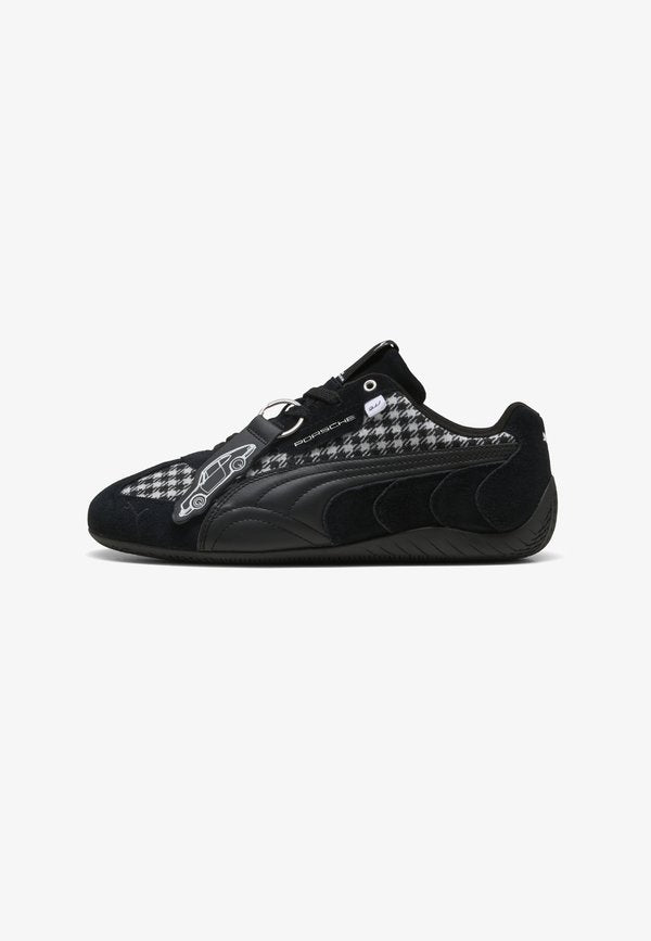 Puma PORSCHE LEGACY SPEEDCAT PEPITA SNEAKERS UNISEX - Trainers - black- white