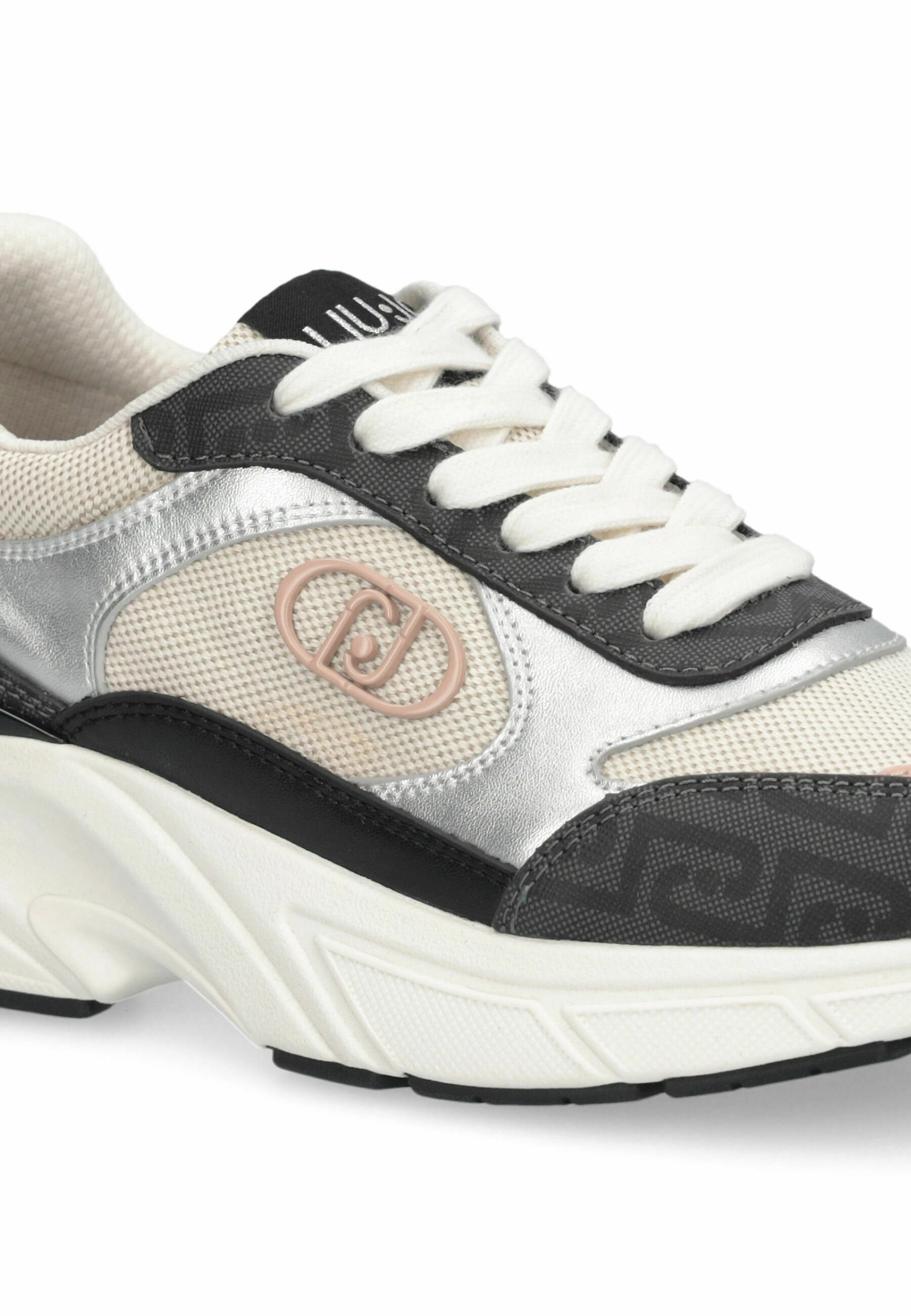 LIU JO SNEAKERS WITH MONOGRAM LOGO