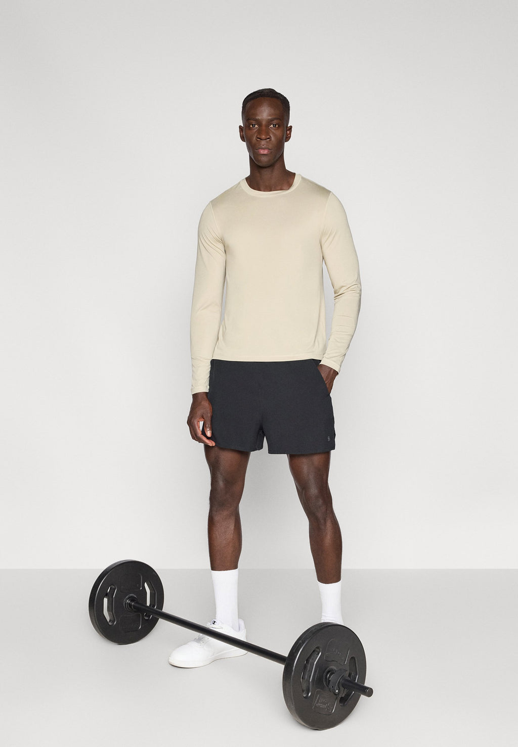 Pier One Sport FITTED LONG SLEEVE LIGHT WEIGHT TOP