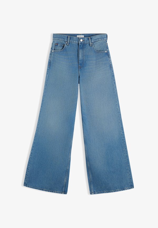 Tommy Hilfiger INDIE MIDTOWN ESSENTIALS - Wide Leg - mid new doreen