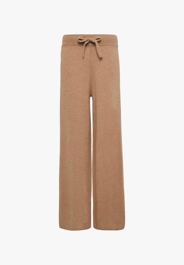 s.Oliver WIDE  - Trousers - sandstein