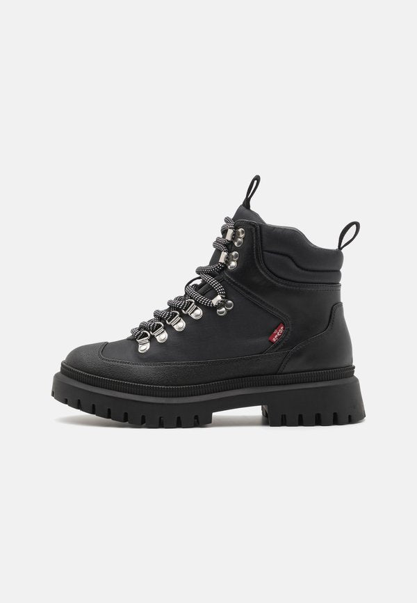 Levi's® CANYON - Lace-up ankle boots - full black