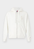 Tommy Jeans BACK GRAPHIC RELAXED TERRY ZIP-THRU HOODY