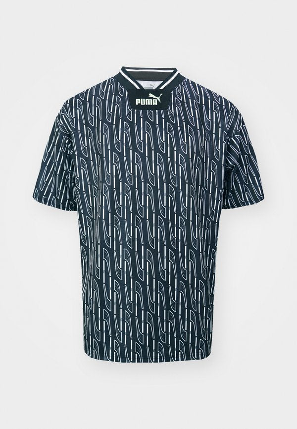 Puma INDIVIDUAL FOOTBALL - Print T-shirt - black