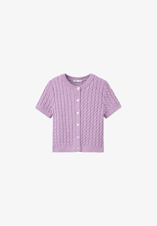 Mango ADULT - Cardigan - light pastel purple