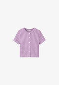 Mango ADULT - Cardigan - light pastel purple