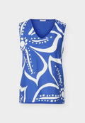 TOM TAILOR Top - shiny royal blue