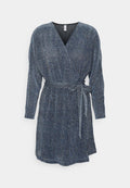 ONLALLY V NECK BELT SHORT DRESS - ONLY Petite - View 1