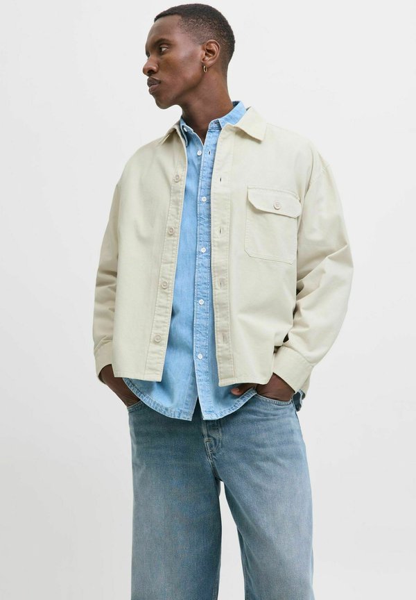 Jack & Jones Over Wide Fit - Shirt - moonbeam