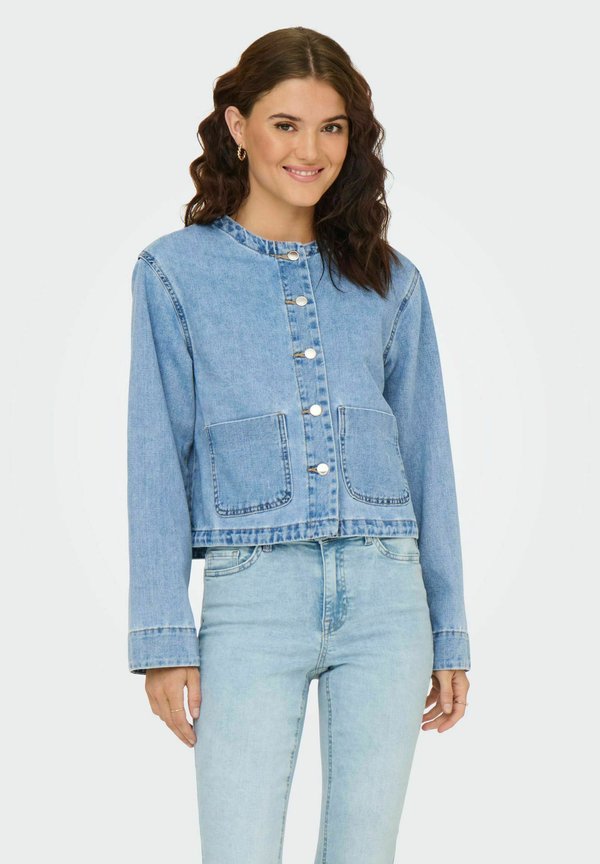 ONLY Denim ONLPALMA Denim - Denim jacket - light blue denim