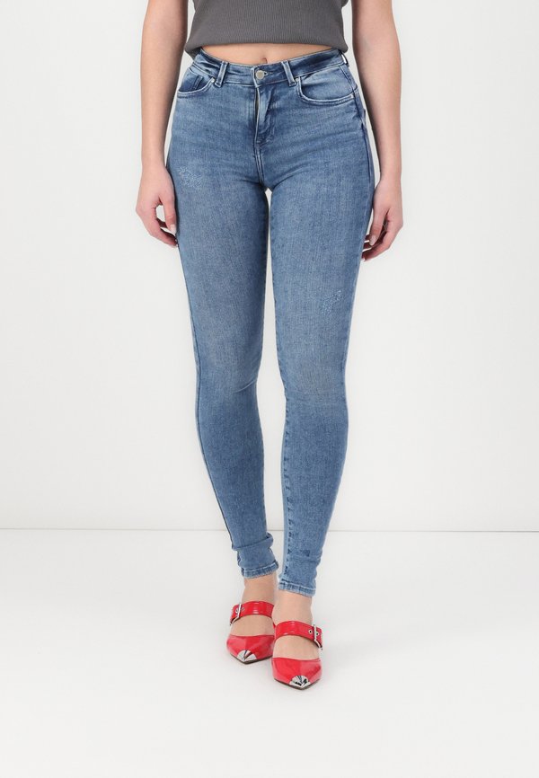 ONLY ONLPOWER PUSH UP - Jeans Skinny Fit - light blue denim