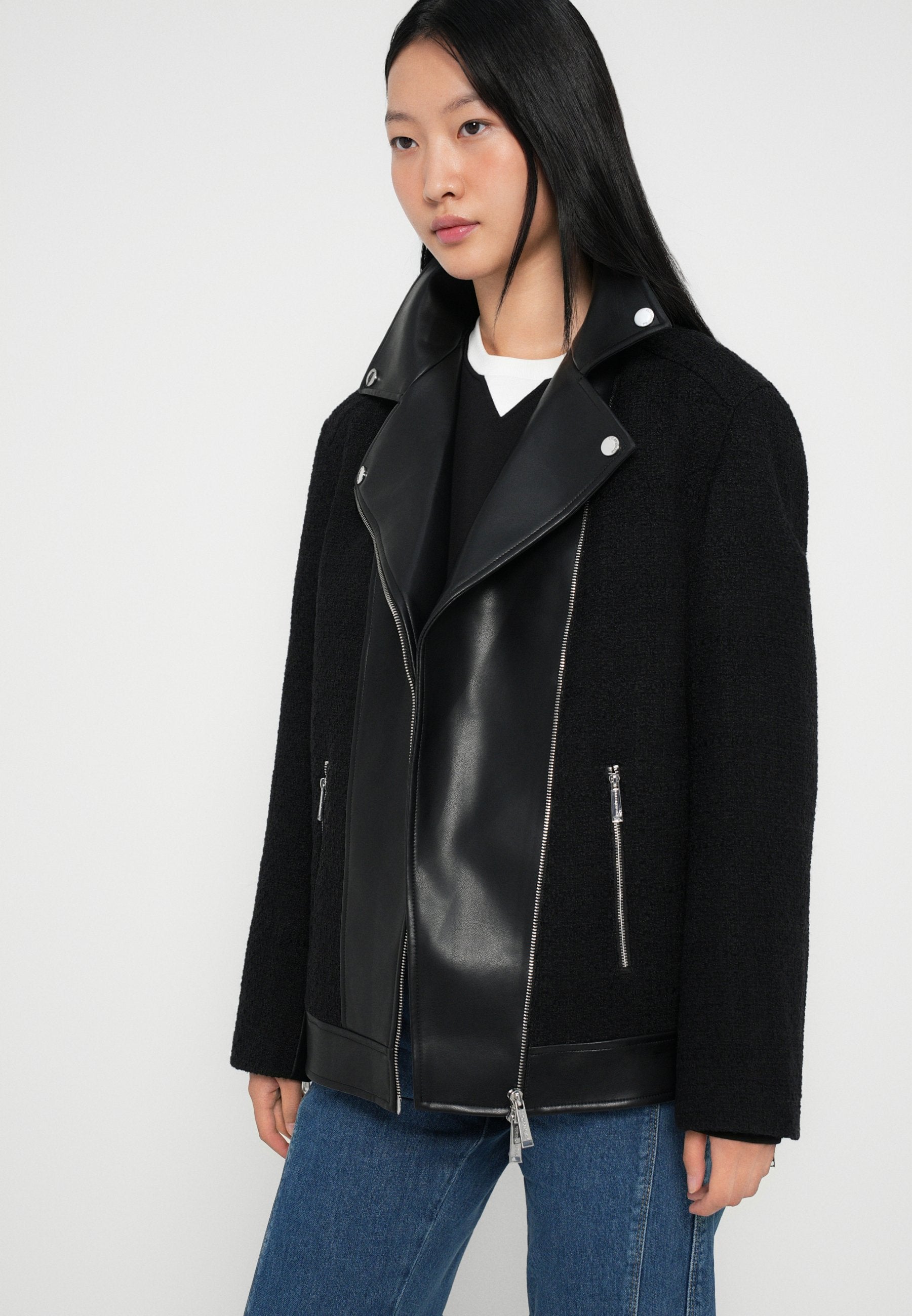 MIX BIKER JACKET Media 5