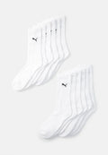 Puma CREW UNISEX 12 PACK - Sports socks - white