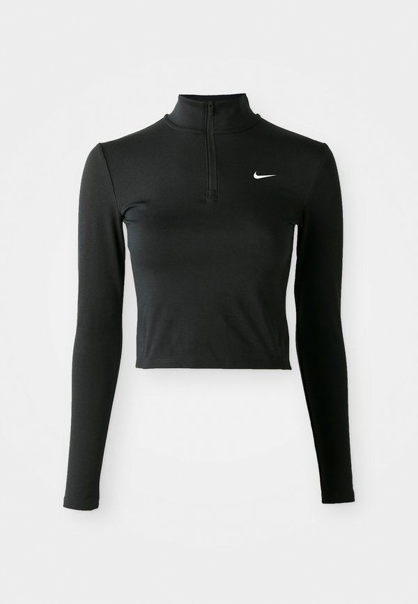 Nike Performance ONE - Long sleeved top - black/white
