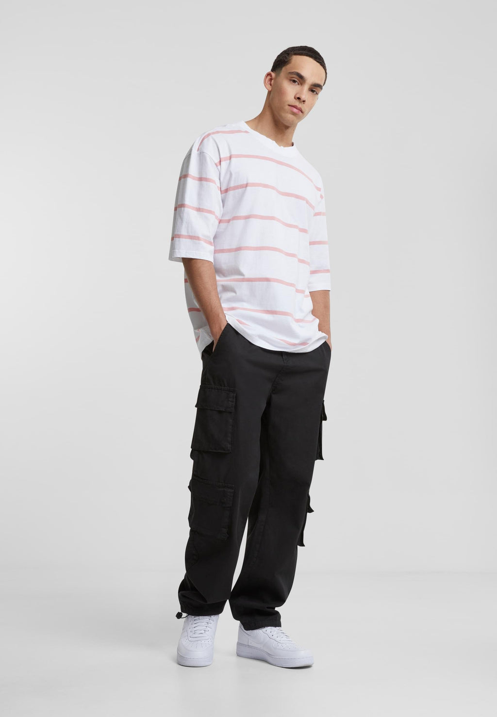 Urban Classics OVERSIZED SLEEVE MODERN STRIPE