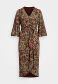 Lauren Ralph Lauren JOCOVA 3/4 SLEEVE DAY DRESS