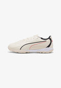 Puma KING 20 MATCH TT FUSSBALLSCHUHE UNISEX - Turf football boots - sugared almond- black-ultra red