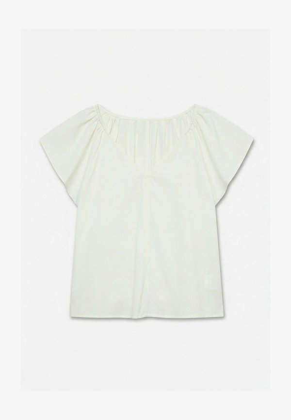 Vero Moda TOP VMMILLE TOP - Top - cloud dancer