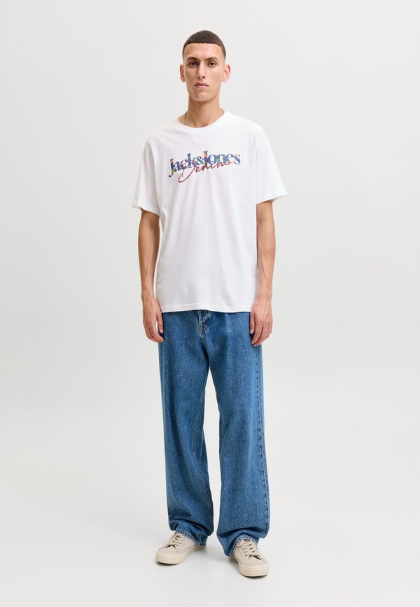 Jack & Jones T-SHIRT 4-PACK T-SHIRT - Print T-shirt - turbulence