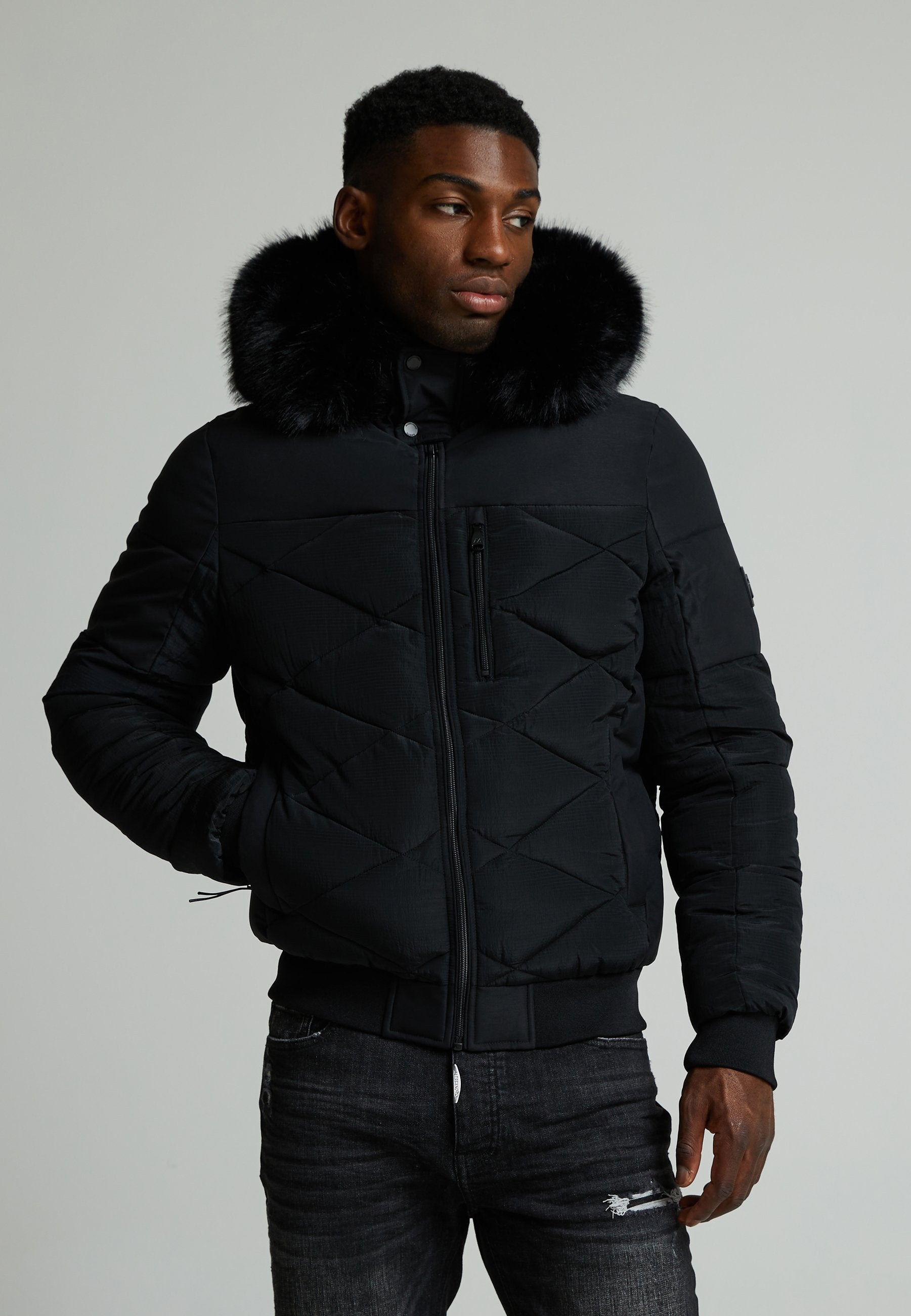 Alessandro Zavetti SABBATINI PUFFER BOMBER JACKET
