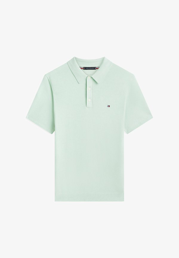 Tommy Hilfiger REGULAR FIT KNIT POLO SHIRT - Polo shirt - minty essence heather