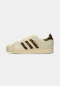adidas Originals SUPERSTAR II - Trainers - cream white/preloved brown/gold-coloured metallic