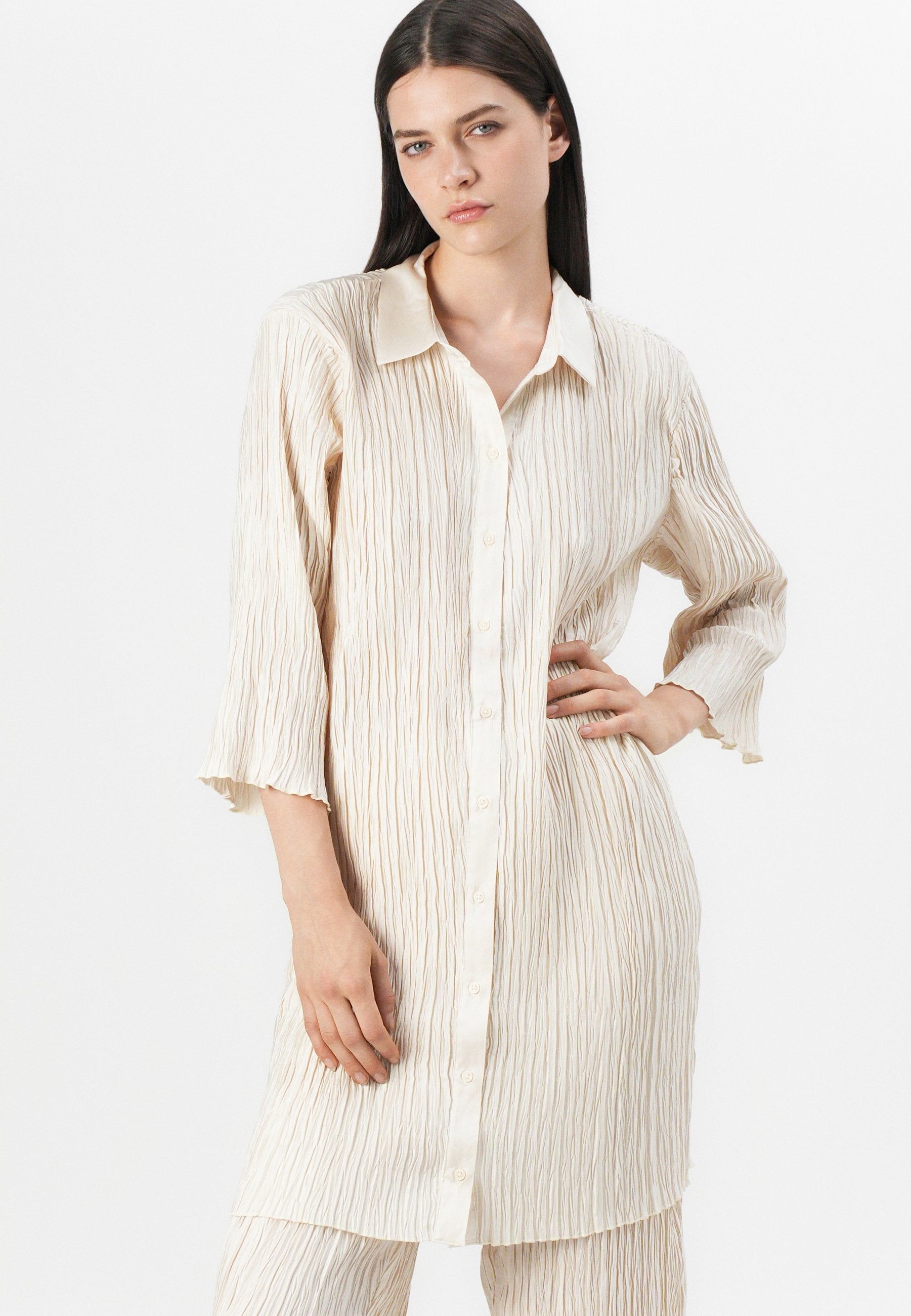 Selected SLFELMA SHORT SHIRT DRESS
