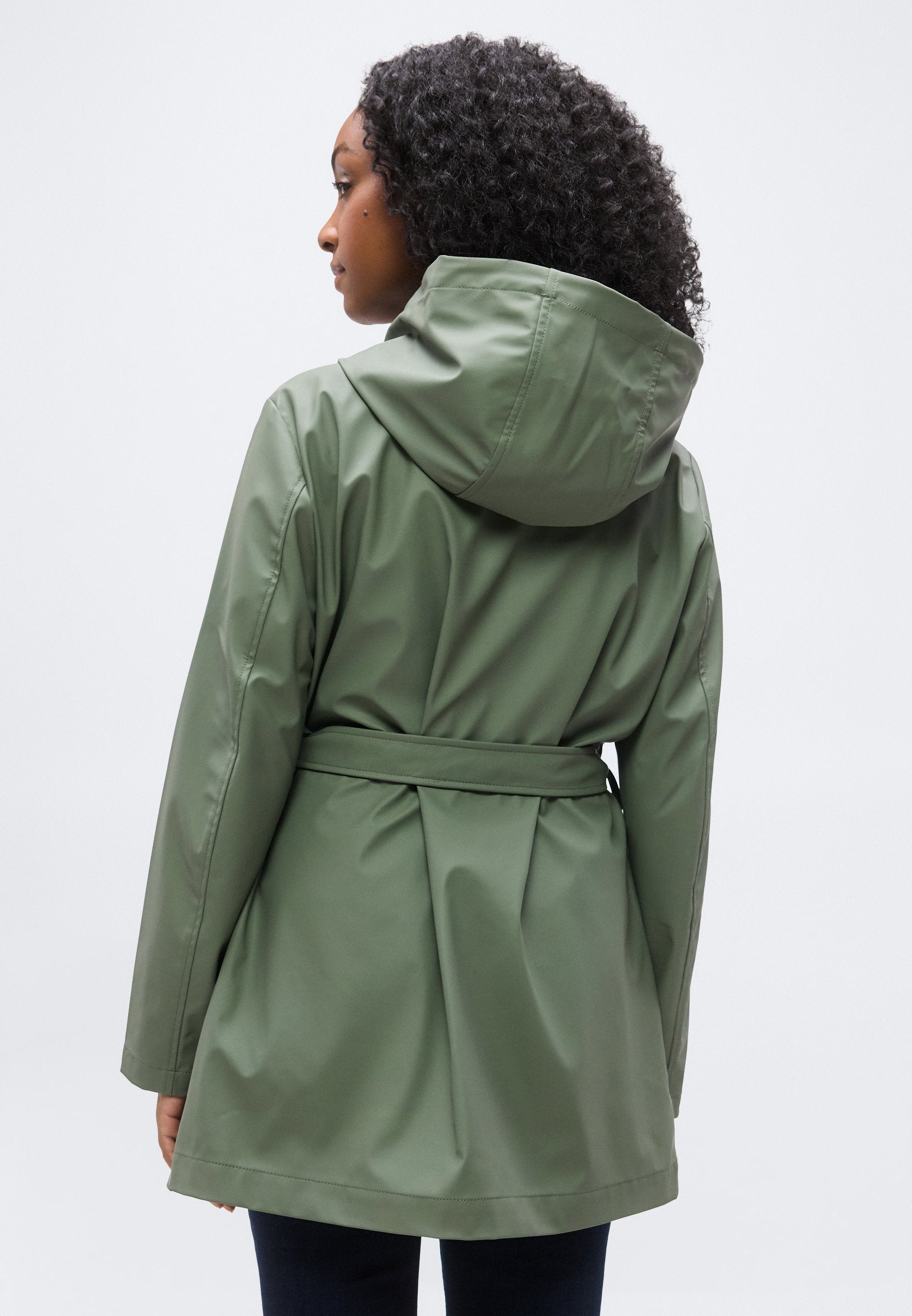 ONLELISA BELTED RAIN COAT Media 4