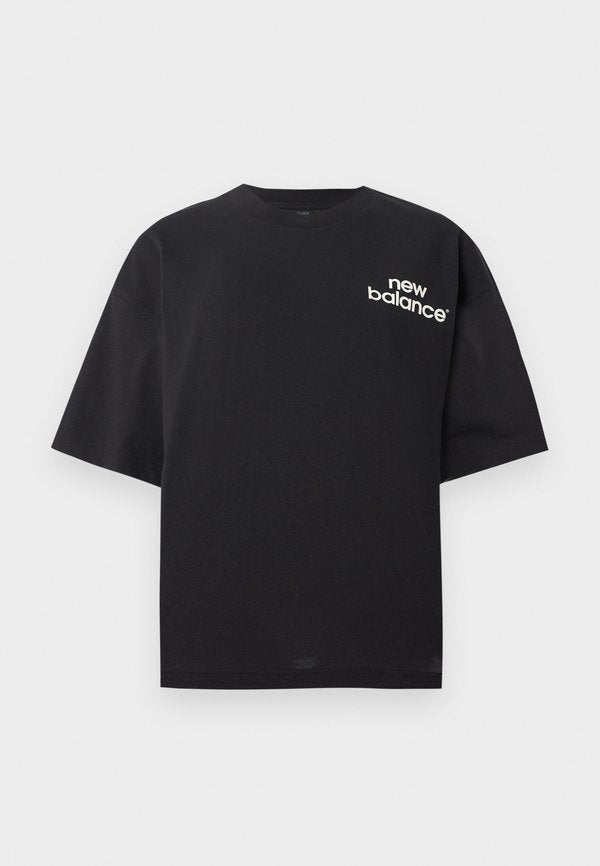 New Balance INTELLIGENT RELAXED  - Print T-shirt - black