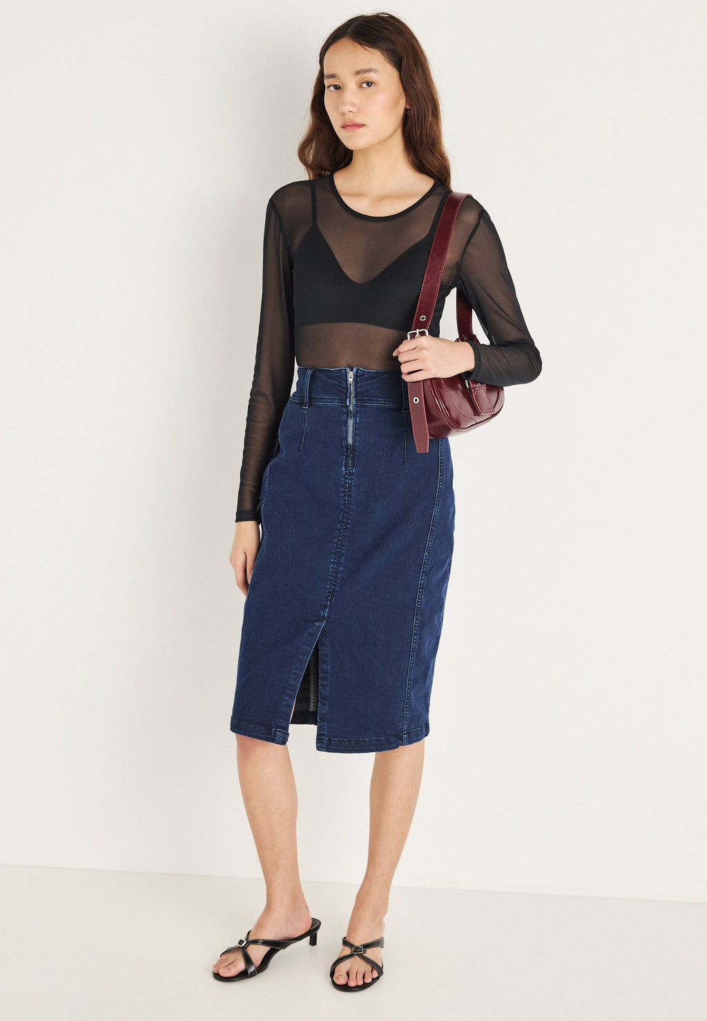 Pepe Jeans MIDI SKIRT