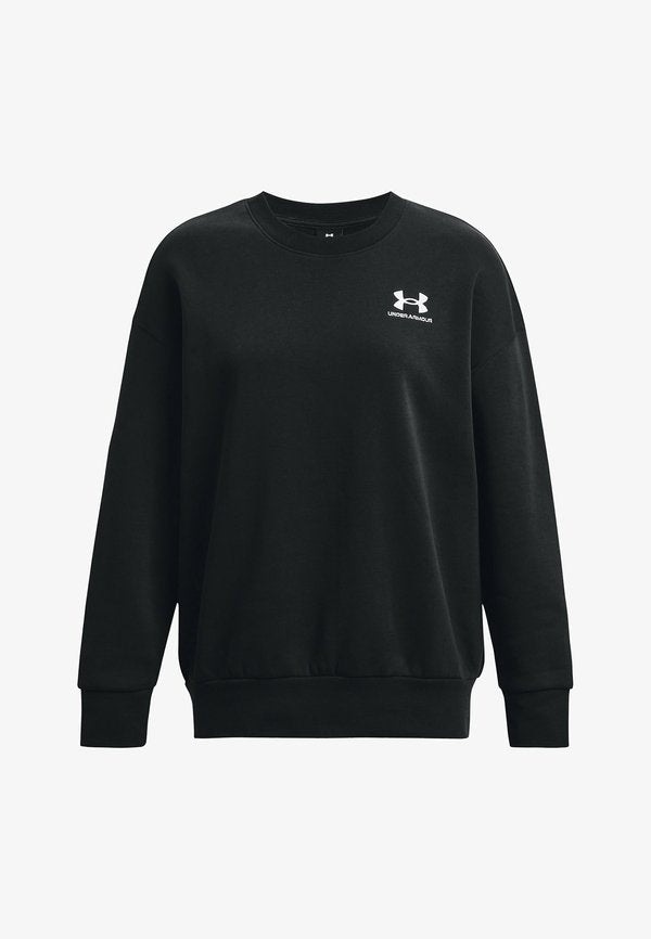 Under Armour ICON FLEECE - Sweatshirt - black