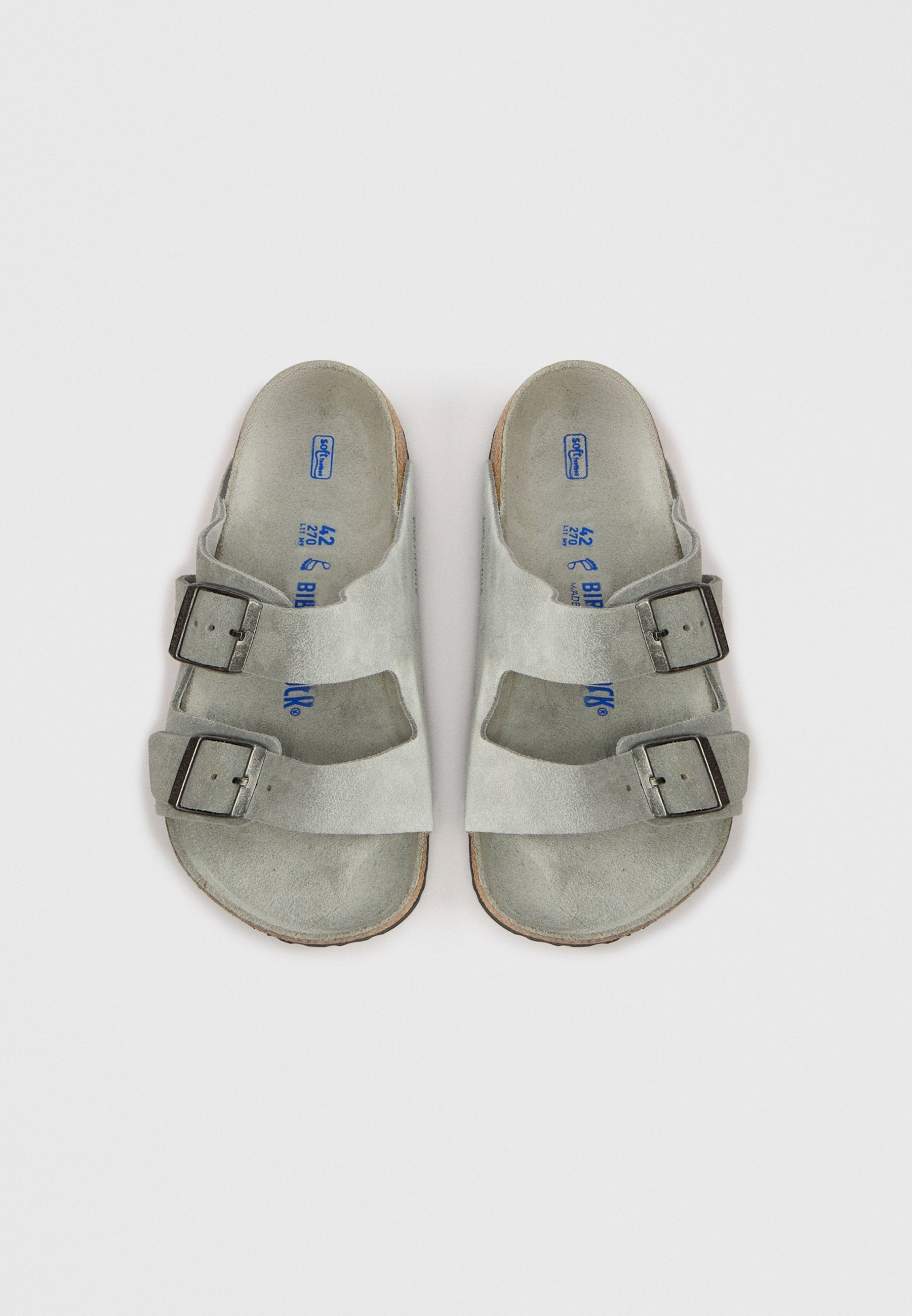 Birkenstock ARIZONA SFB LEVE PURE SAGE TONAL FBN REGULAR UNISEX