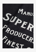 Superdry & Co COPPER LABEL - Print T-shirt - washed black