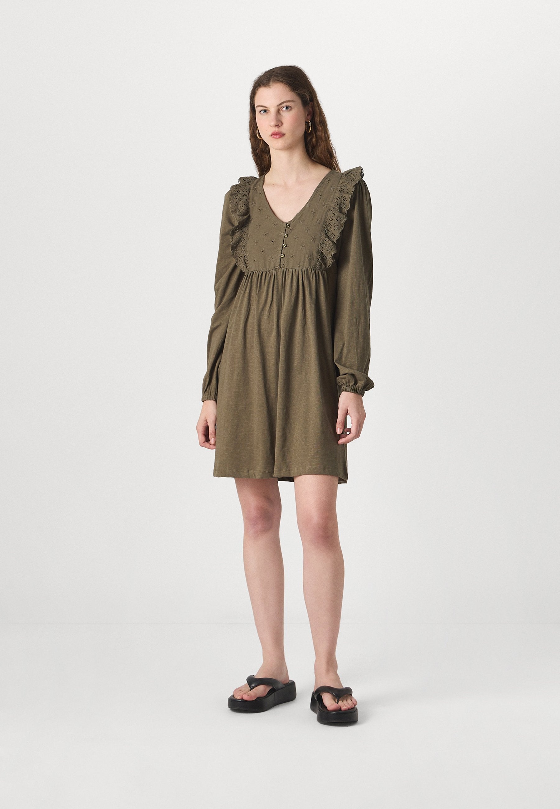 JDY JDYHEIDI  FRILL DRESS