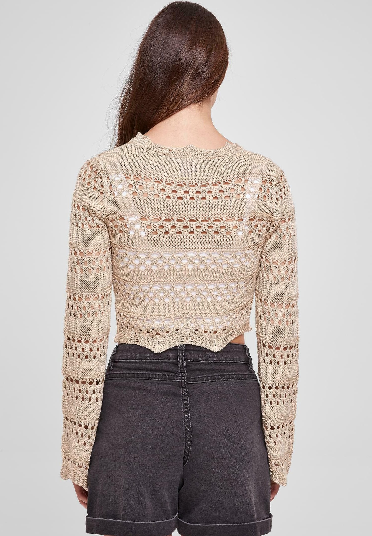 Urban Classics CROPPED CROCHET