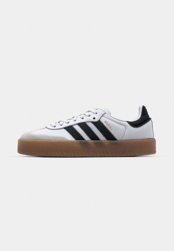 adidas Originals SAMBAE - Trainers - footwear white/core black/gold metallic