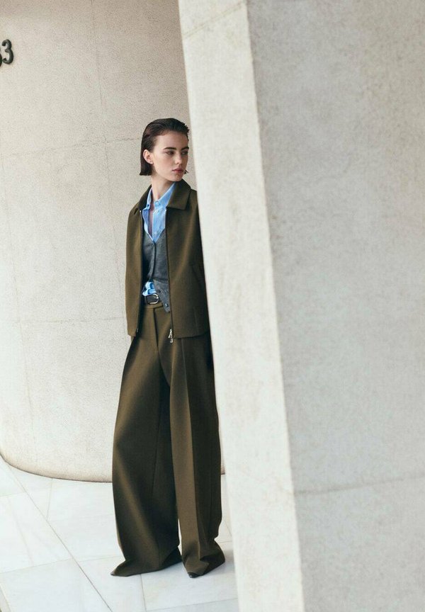 Mango Light jacket - khaki